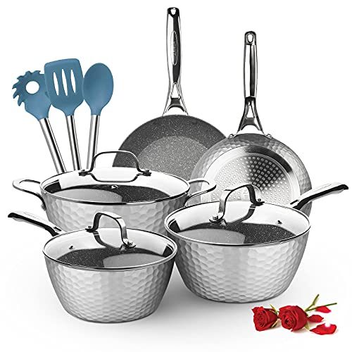 LovoIn-Nonstick-Cookware-Set-11-Piece-Hammered-Kitchen-Ware-Pots-Pans-Set-Induction-Cooking-Pots-Even-Heating-Pans-OvenStovetop-Safe-for-Family-Meals-Grey-0-4.jpg